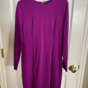 J Crew purple shift dress